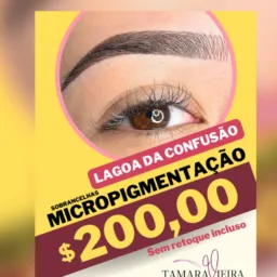 Últimas VAGAS ❗️MICRO SOBRANCELHA - Lagoa da Confusão