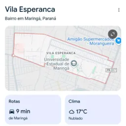 VILA ESPERANÇA & UEM ARREDORES - Maringá PR