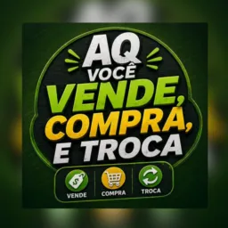 Aqui vc compra vende e troca