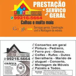 Sou Prestador de serviço faz tudo👨🏼‍🔧🧰