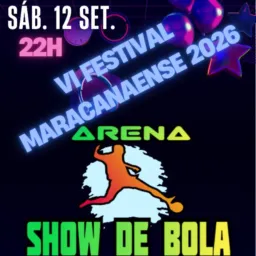 FESTIVAL MARACANAENSE A.S.B💃🕺 SÁB.12 SET.