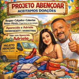 Projeto abençoar doação