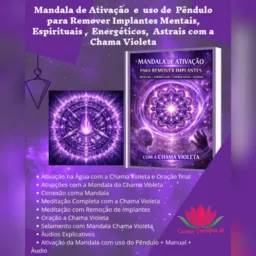 Mandala de Ativação e uso de Pêndulo para
Remover Implantes Mentais, Espirituais , Energético