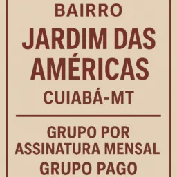 💼 BAIRRO JARDIM DAS AMÉRICAS CUIABÁ MT – NEGÓCIOS LOCAL | GRUPO PAGO 💼 ✅