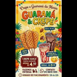 Crepe e Guaraná da Maria