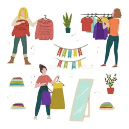 Troca de roupas por alimentos 😁🙏🏽