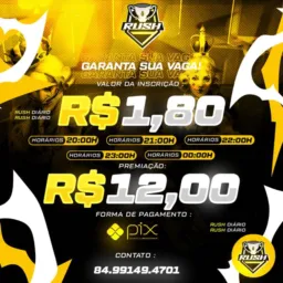 🚀 𝐃𝐈Á𝐑𝐈𝐎 R$ 1,80 - RUSH🩶 12