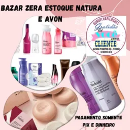 Bazar zera estoque Natura /Avon e Utilidades Domésticas