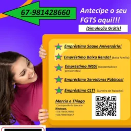 FGTS - Simulação e saque grátis!