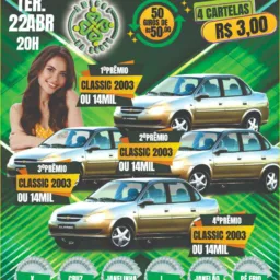 Sorteio cartela do Timbó