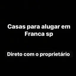 Casas para alugar em Franca❗️