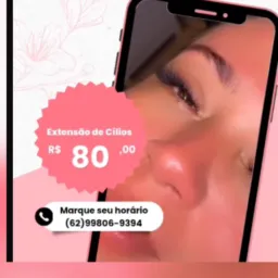 Cílios R$ 100,00