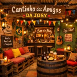 Cantinho dos amigos🍻 e petiscaria
