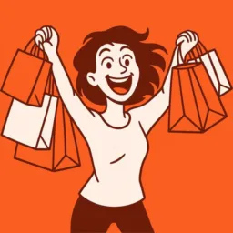 A louca da Shoppe 🤪🛍️🛒