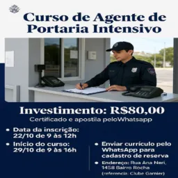 Curso de Agente de Portaria Intensivo 2025