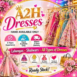 4️⃣ A2H Hand Available Dresses 😍