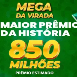BOLÃO DA MEGA SENA MAIS DE 850 MILHÕES PARA O DIA 31/12/2025 (QUARTA-FEIRA) 💰💰💵💵💵