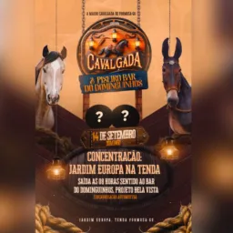 CAVALGADA & PISEIRO BAR DO DOMINGUINHOS 14 DE SETEMBRO!🐴