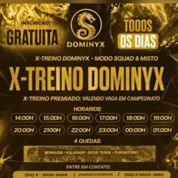 XTREINO DOMINYX 💛🖤