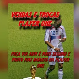 TROCAS E VENDAS PLAYER ONE 🔥