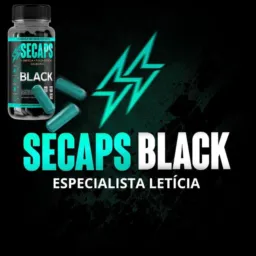 SECAPS BLACK/EMAGRECIMENTO🖤