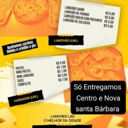 🍹🧇LANCHE🍕😋🍟E.&.L🍰🍝NOVA.STB🍹