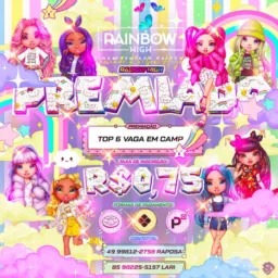 PREMIADO FEM - RAINBOW HIGH 💜³
