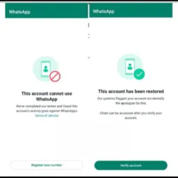 1↘️✍️Whatsapp banned 🚫 aur unbanned✍️
