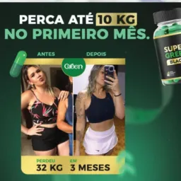 Super Green Black: Perca até 10kg em apenas um mês!
✅ SEM EXERCÍCIOS FÍSICOS
✅ SEM DIETAS