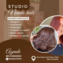 💇‍♀️  ESPAÇO DA BELEZA NANDO HAIR💇‍♀️