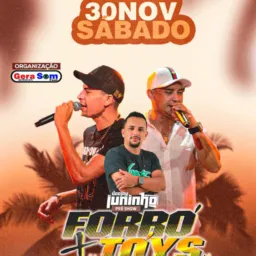 FORRÓ TÓYS 30/11 PARQUE DE EXPOCISÕES EM URUPA💥😍