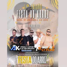 4° EDIÇÃO FESTA DO ARROZ 🌾💥