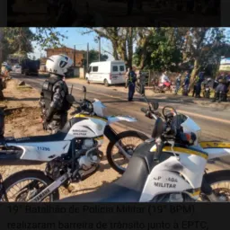 Barreira 24 Horas União faz a força 👮🚔🏍️