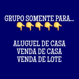 ALUGUEL DE CASA, VENDA DE CASA, VENDA DE LOTE
