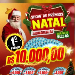 Show de Prêmios Natal em Jaguaquara