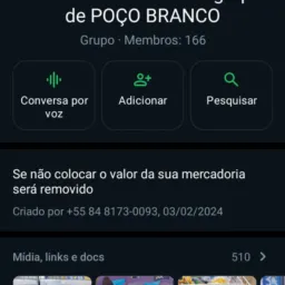 Ao postar coloco valor ok
