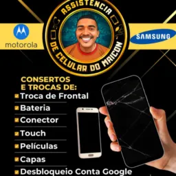 Trocas de frontal e concerto de celular 📵