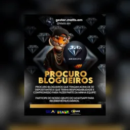 Receba prêmios diários gratuitos.Equipe de Comunicação de Influência AM Matts 5