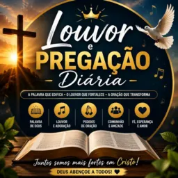Louvor, música gospel, mensagens de salvação