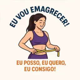 🏋️♀️💪🏿Eu vou emagrecer Eu posso, Eu quero, Eu consigo!