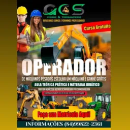 CURSOS DE MAQUINAS PESADAS EM MONTE SANTO E CAMPINAS VERDE -TO