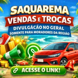 SAQUAREMA. VENDAS E TROCAS