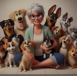 Amor aos cães todas as raças. R J