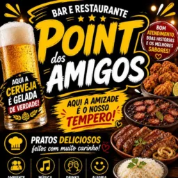 BAR E RESTAURANTE POINT DOS AMIGOS VENDAS E DIVULGAÇÕES ✌🏻