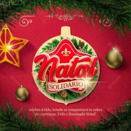 Meu NATAL SOLIDÁRIO! 🎁🎀🎄