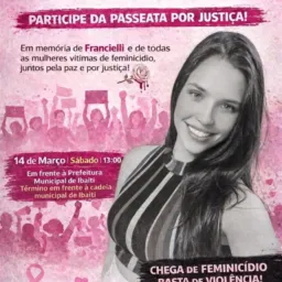 Justiça por Francielli/ Luta contra o Feminicídio 🎗️