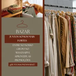 Bazar juntos somos mais fortes 👜👠👗👒💸💳pix💃🏼