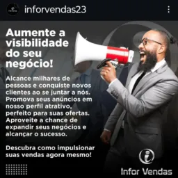 🚨💥INFOR VENDAS 🤝📱