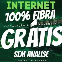 Internet 🛜 fibra 🚨🚨.   Qualidade.     Aq