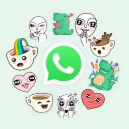 Mensagens e figurinhas